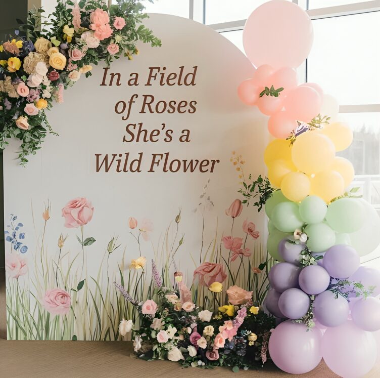 A Wildflower First Birthday Party